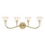 Savoy House - 8-5081-4-127 - Four Light Bathroom Vanity - Florena - Noble Brass
