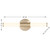 Connor LED Vanity (8-9999-18-BR)