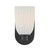 Baldwin One Light Wall Sconce (9-1245-1-BK)