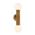 Savoy House - 9-4081-2-322 - Two Light Wall Sconce - Jarrell - Warm Brass