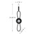 Minette One Light Wall Sconce (9-4100-1-89)