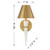 Hearne One Light Wall Sconce (9-6300-1-322)
