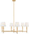 Greard Six Light Chandelier (AC1206GD)
