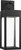 Visual Comfort Studio - SLO1381TXB - LED Wall Lantern - Sesha - Textured Black | Textured Black