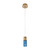 Kalco - 524911WB - LED Pendant - Kiriko - Winter Brass