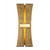 Kalco - 528421RBG - LED Wall Sconce - Dos - Rustic Gold and Brushed Gold