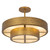 Kalco - 528645RSG - Eight Light Convertible Pendant / Semi-Flush - Moda - Rustic Gold
