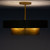 Moda Eight Light Convertible Pendant / Semi-Flush (528645RSG)