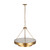 Kalco - 528655RSG - 12 Light Chandelier - Moda - Rustic Gold