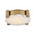 Kalco - 528743WB - LED Flush Mount - Lumba - Winter Brass