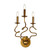 Kalco - 529221ORB - Three Light Wall Sconce - Rizo - Oil Rubbed Bronze