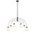 Six Light Chandelier (M100114MBKPN)