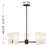 Five Light Chandelier (M100130MBK)