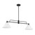 Two Light Linear Chandelier (M100136MBK)