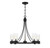 Mchan Five Light Chandelier (M10018MBK)