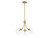 Mchan Three Light Chandelier (M10057NB)