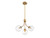 Mchan Three Light Chandelier (M10057NB)