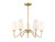 Mchan Five Light Chandelier (M10060NB)