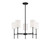 Mchan Five Light Chandelier (M10067MBK)