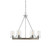 Meridian - M10070GWCH - Five Light Chandelier - Mchan - Greywood Chrome