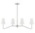 Mchan Four Light Linear Chandelier (M10078BN)