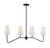 Mchan Four Light Linear Chandelier (M10078ORB)