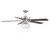 Meridian - M2009BN - 52 Ceiling Fan - Mceil - Brushed Nickel