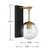 Moutd One Light Outdoor Wall Lantern (M50029ORBNB)