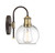 Moutd One Light Outdoor Wall Lantern (M50040ORBNB)