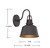 Moutd One Light Outdoor Wall Lantern (M50049ORB)