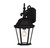 Meridian - M50055BK - One Light Outdoor Wall Lantern - Black