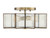 Msemi Two Light Semi-Flush Mount (M60004NB)