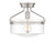 Msemi One Light Semi-Flush Mount (M60011BN)