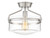 Msemi One Light Semi-Flush Mount (M60011BN)