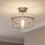 Msemi One Light Semi-Flush Mount (M60011BN)