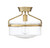Msemi One Light Semi-Flush Mount (M60011NB)