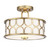 Msemi Two Light Semi-Flush Mount (M60015NB)