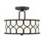 Meridian - M60015ORB - Two Light Semi-Flush Mount - Msemi - Oil Rubbed Bronze