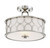 Msemi Two Light Semi-Flush Mount (M60015PN)