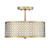 Msemi Two Light Semi-Flush Mount (M60016NB)