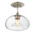 Msemi One Light Semi-Flush Mount (M60017BN)
