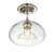 Msemi One Light Semi-Flush Mount (M60017PN)