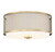 Msemi Three Light Flush Mount (M60018NB)
