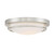 Meridian - M60019BN - Two Light Flush Mount - Mflus - Brushed Nickel