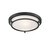 Mflus Two Light Semi-Flush Mount (M60019MBK)