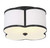 Msemi Three Light Semi-Flush Mount (M60020CBZ)