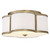 Meridian - M60020NB - Three Light Semi-Flush Mount - Msemi - Natural Brass
