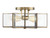 Msemi Two Light Semi-Flush Mount (M60021NB)
