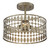 Msemi Three Light Semi-Flush Mount (M60038OG)