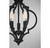 Three Light Convertible Semi-Flush/Pendant (M60055MBK)